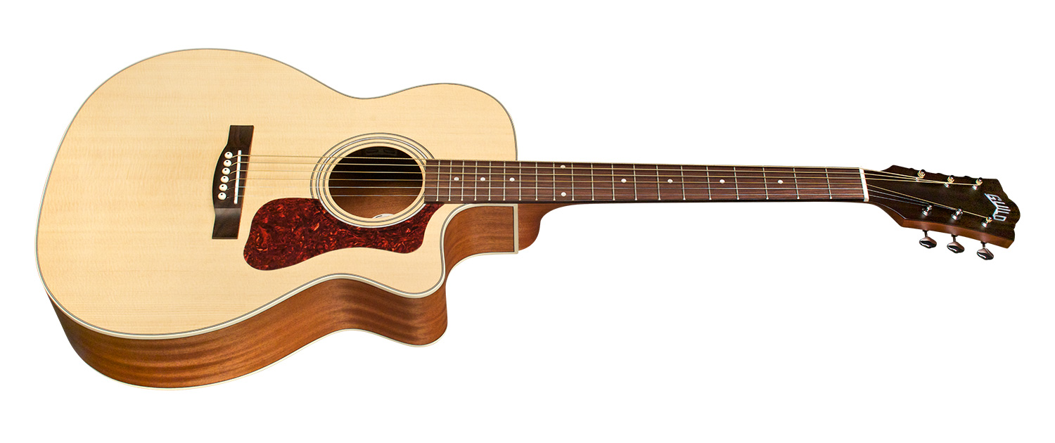 Guild Om-240ce Westerly Orchestra Cw Epicea Acajou Pf - Natural - Elektro-akoestische gitaar - Variation 1