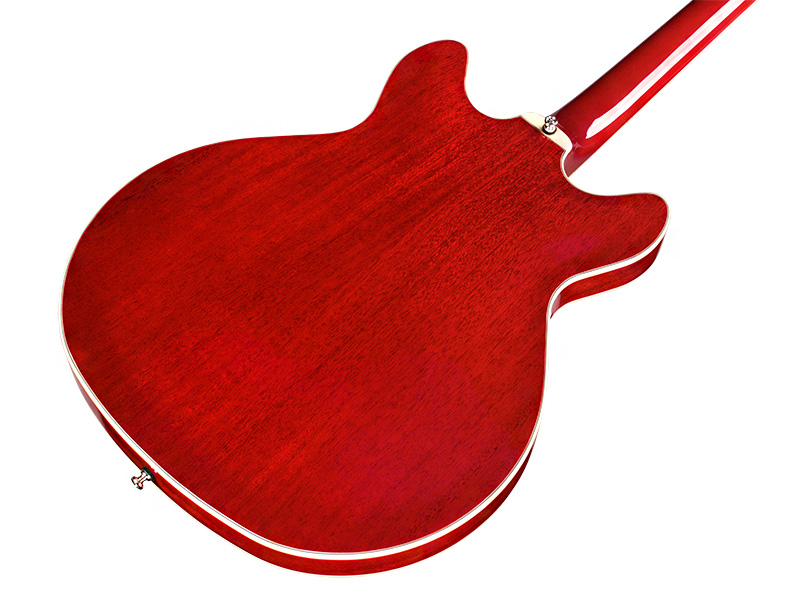Guild Starfire I Dc Newark St Hh Ht Rw - Cherry Red - Semi hollow elektriche gitaar - Variation 3