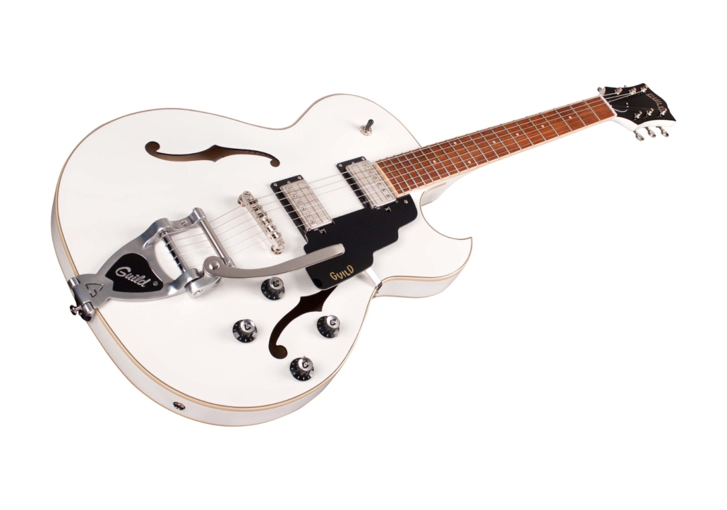 Guild Starfire I Sc Newark St Hh Bigsby Rw - Snowcrest White - Semi hollow elektriche gitaar - Variation 2