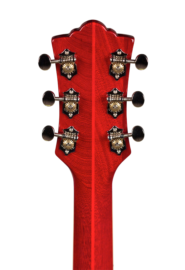 Guild Starfire Iv Newark St Hh Ht Rw - Cherry Red - Semi hollow elektriche gitaar - Variation 5