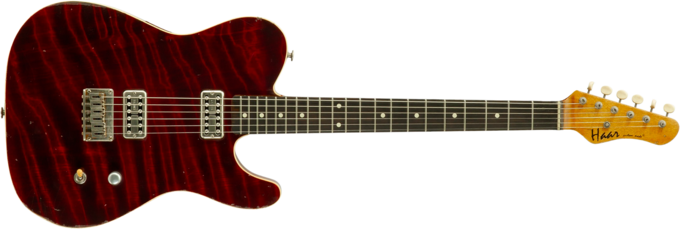 Haar guitars Trad T Custom #43524 - Aged brown natural