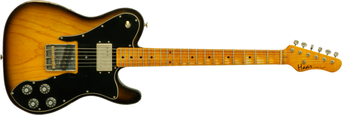 Haar guitars Trad T #43591 - Aged 2 tone sunburst