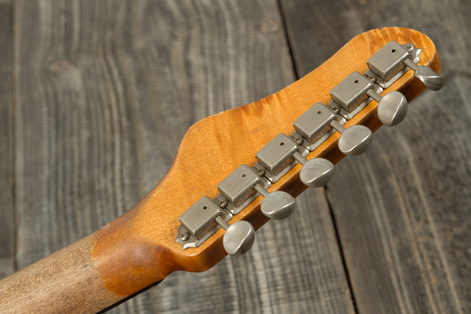 Haar Guitars Trad S Hss Lindy Fralin Trem Rw #42275 - Aged Olympic White - Elektrische gitaar in Str-vorm - Variation 8