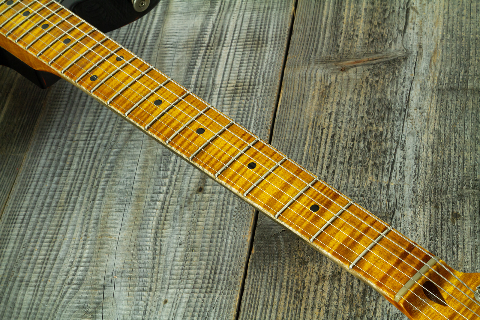 Haar Guitars Trad T 72 Sh Lindy Fralin Mn #43667 - Aged 3 Tone Sunburst - Televorm elektrische gitaar - Variation 6