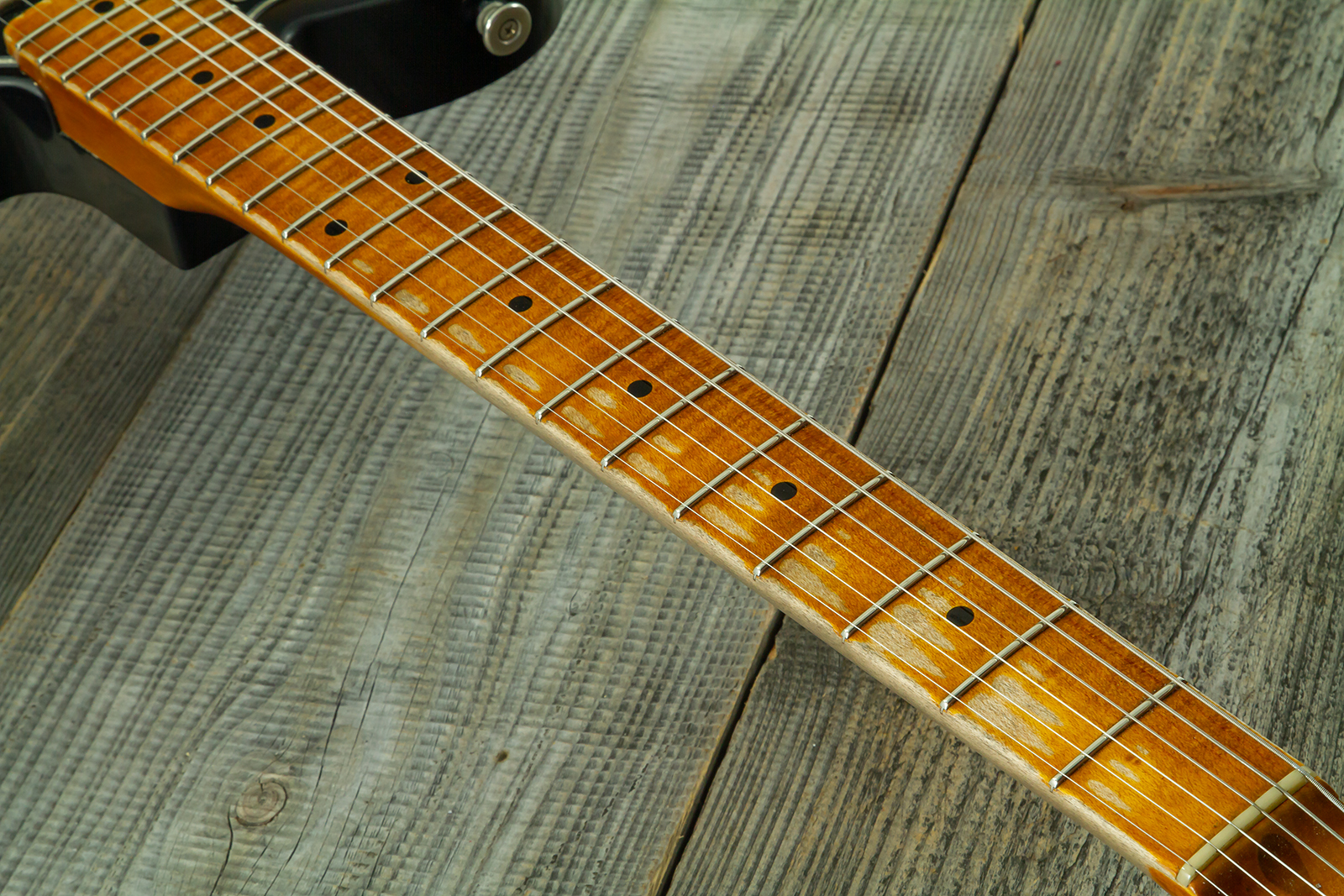Haar Guitars Trad T Hs Brandon / Kloppmann Ht Mn #43591 - Aged 2 Tone Sunburst - Televorm elektrische gitaar - Variation 6