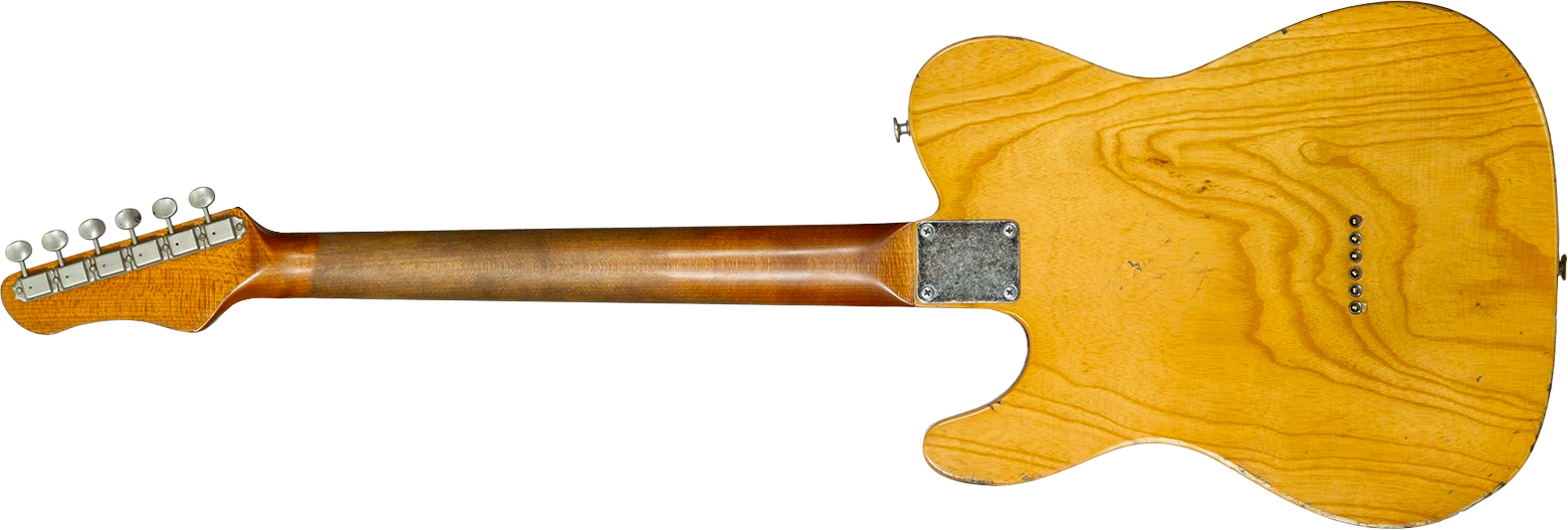 Haar Guitars Trad T Thinline 2s Lindy Fralin Rw #43483 - Aged Antique Natural - Televorm elektrische gitaar - Variation 1