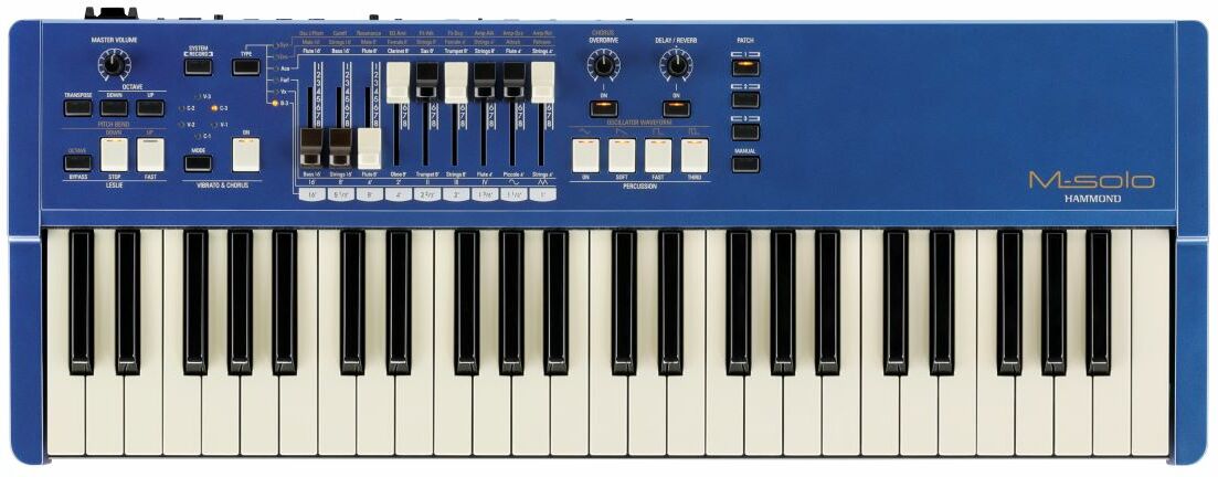 Hammond M-solo Bleu - Synthesizer - Main picture