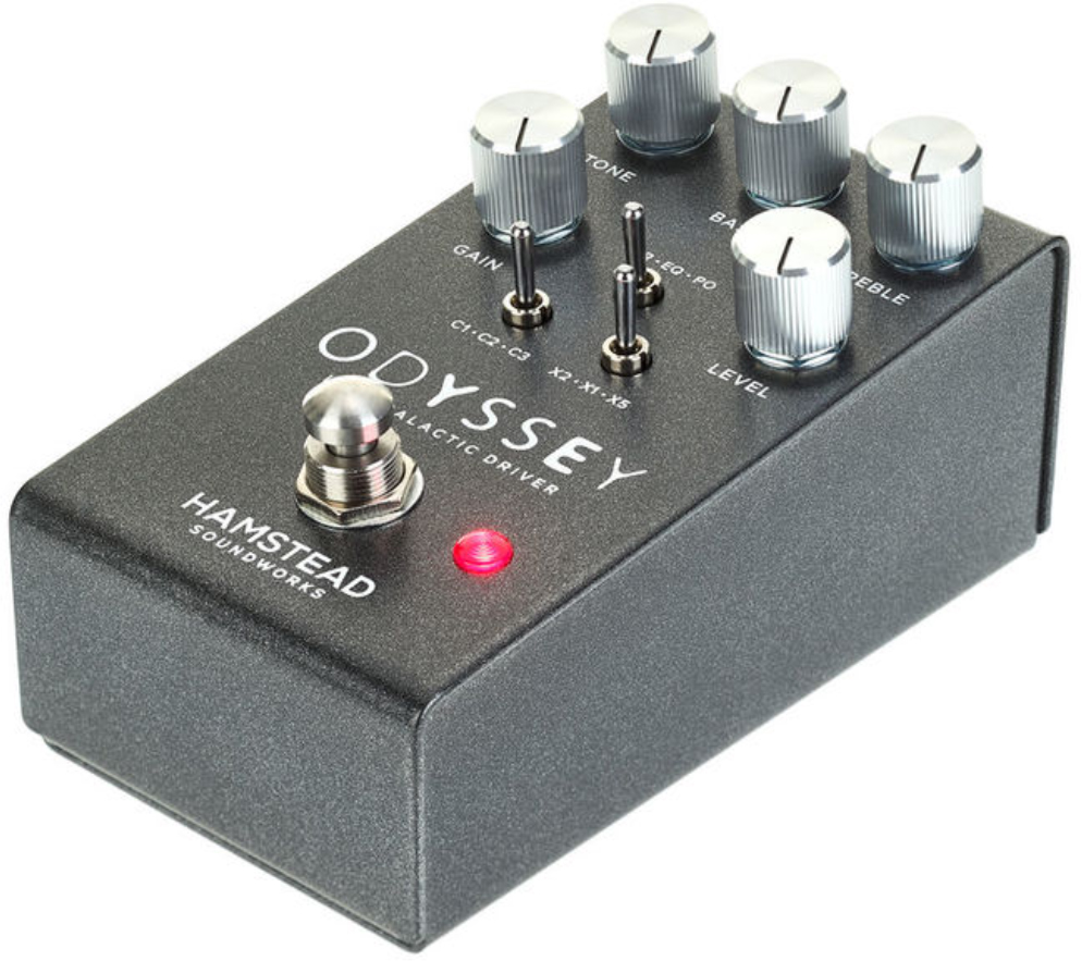 Hamstead Soundworks Odyssey Intergalactic Driver - Overdrive/Distortion/fuzz effectpedaal - Variation 1