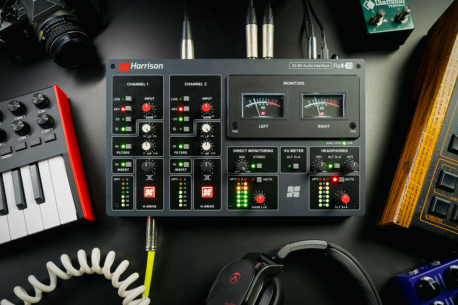 Harrisson Flex-10 - USB audio-interface - Variation 5