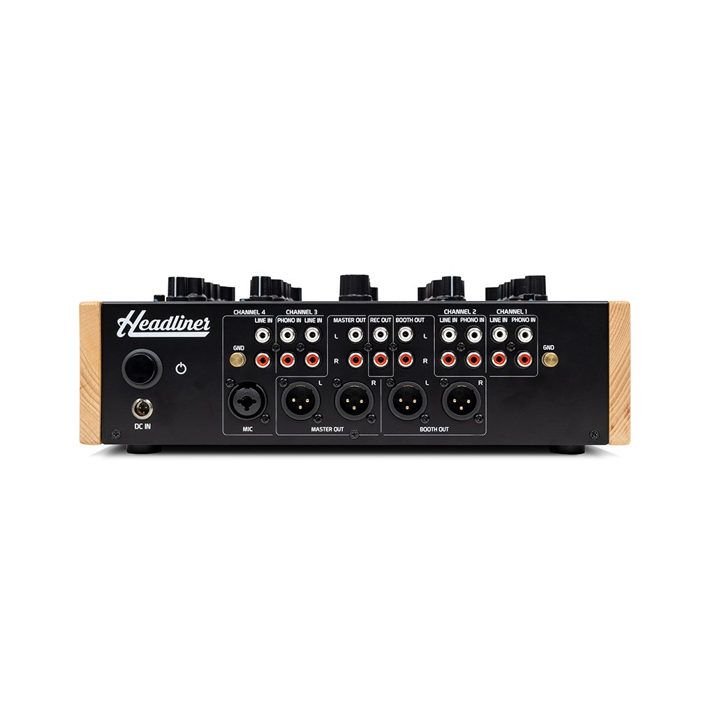 Headliner R4 4-channel Rotary Dj-mixer Hl90120 - DJ-Mixer - Variation 1