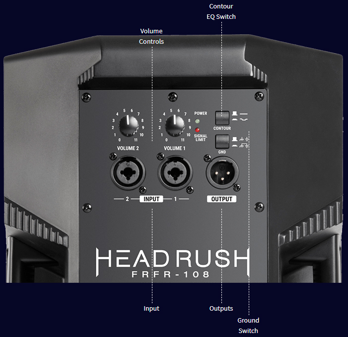 Headrush Frfr-108 2000w 1x8 Powered Guitar Cabinet - Elektrische gitaar speakerkast - Variation 4