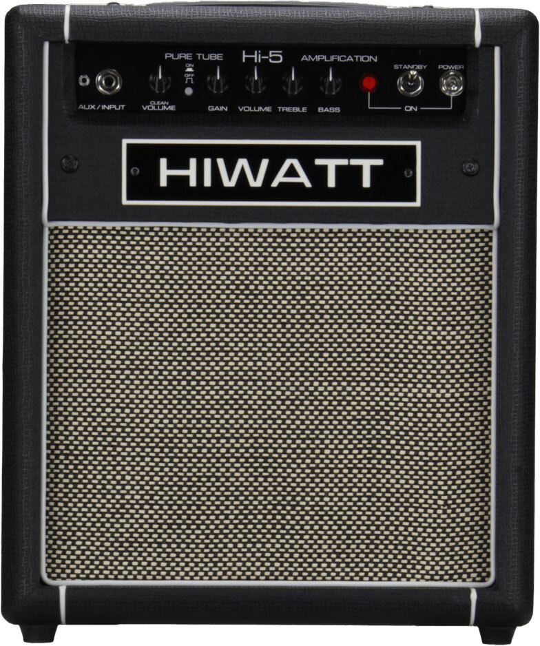 Hiwatt Hi-5 Combo 1x10 Tube 5w - Combo voor elektrische gitaar - Main picture