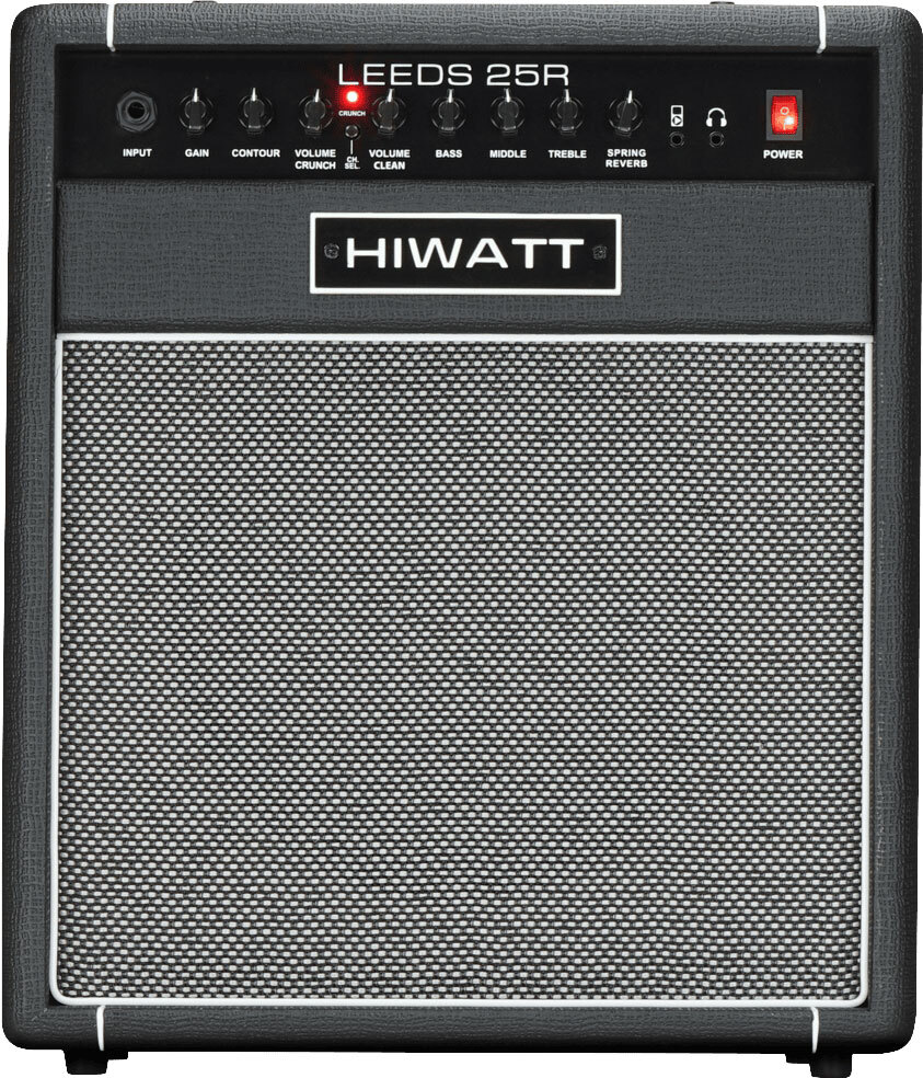 Hiwatt Leeds 25rc Combo 1x10 25w Reverb - Combo voor elektrische gitaar - Main picture