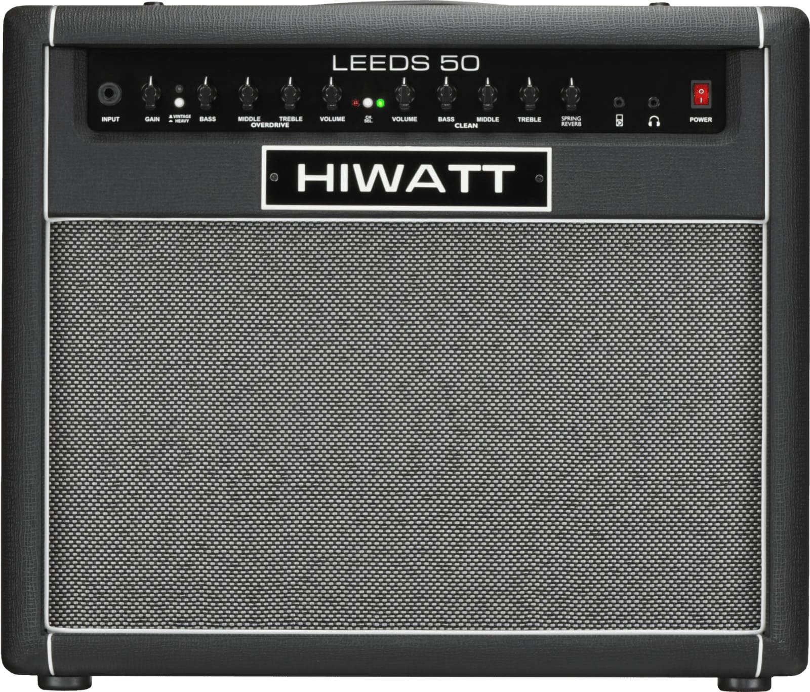 Hiwatt Leeds 50r Combo 1x12 50w Reverb - Combo voor elektrische gitaar - Main picture