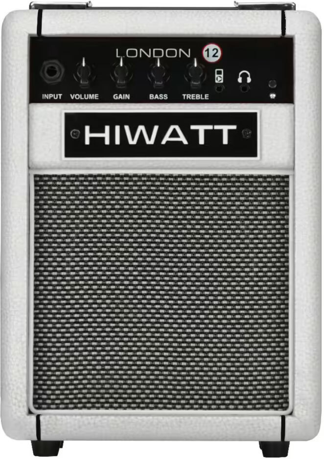 Hiwatt London 12 Combo 12w 1x6.5 Bluetooth White - Combo voor elektrische gitaar - Main picture