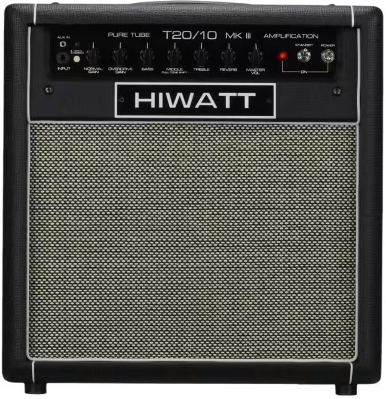 Hiwatt T20/10 Combo Tube 1x10 10/20w 1x10 El84 Reverb - Combo voor elektrische gitaar - Main picture