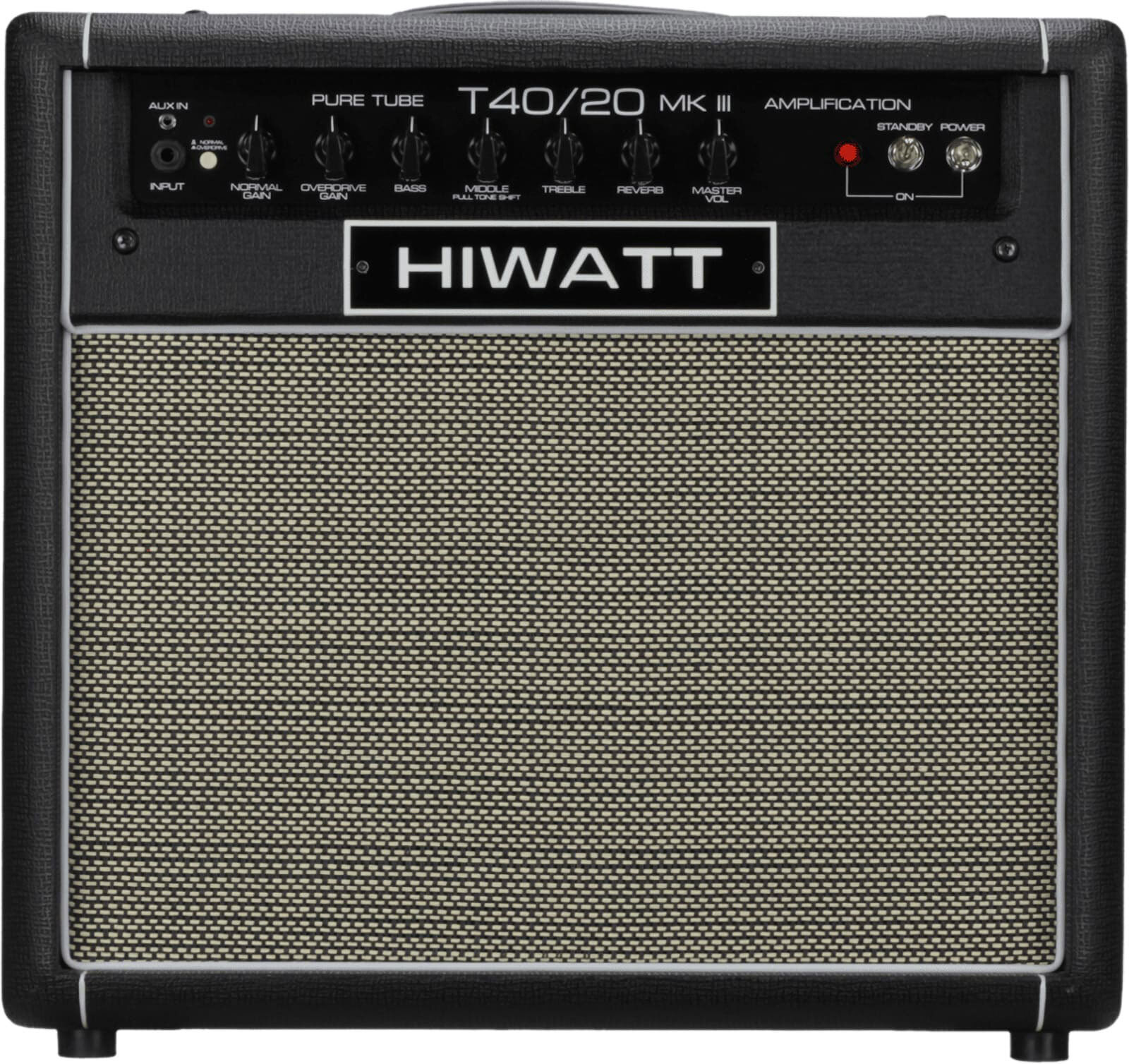 Hiwatt T40/20 Combo 1x12 Tube 20/40w El84 Reverb - Combo voor elektrische gitaar - Main picture