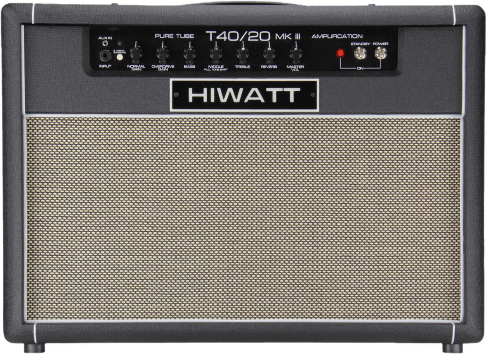 Hiwatt T40/20 Combo 2x12 Tube 20/40w El84 Reverb - Combo voor elektrische gitaar - Main picture