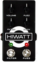Overdrive/distortion/fuzz effectpedaal Hiwatt Filter Fuzz MkII