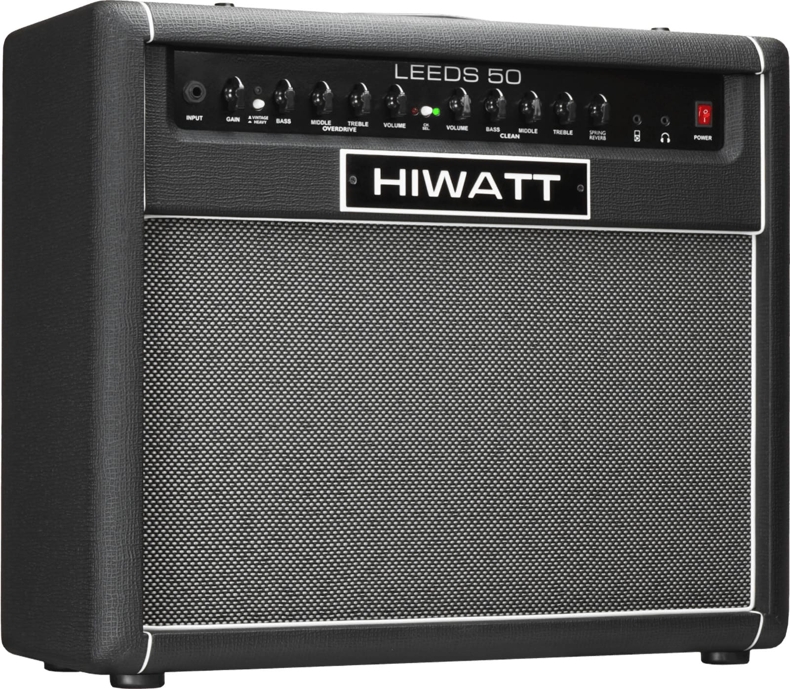 Hiwatt Leeds 50r Combo 1x12 50w Reverb - Combo voor elektrische gitaar - Variation 1