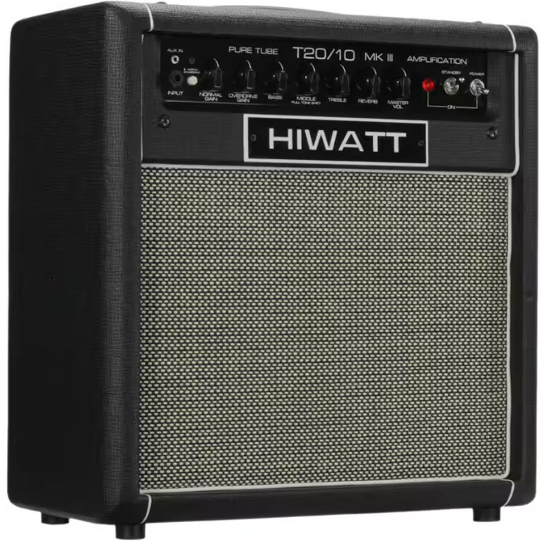 Hiwatt T20/10 Combo Tube 1x10 10/20w 1x10 El84 Reverb - Combo voor elektrische gitaar - Variation 1