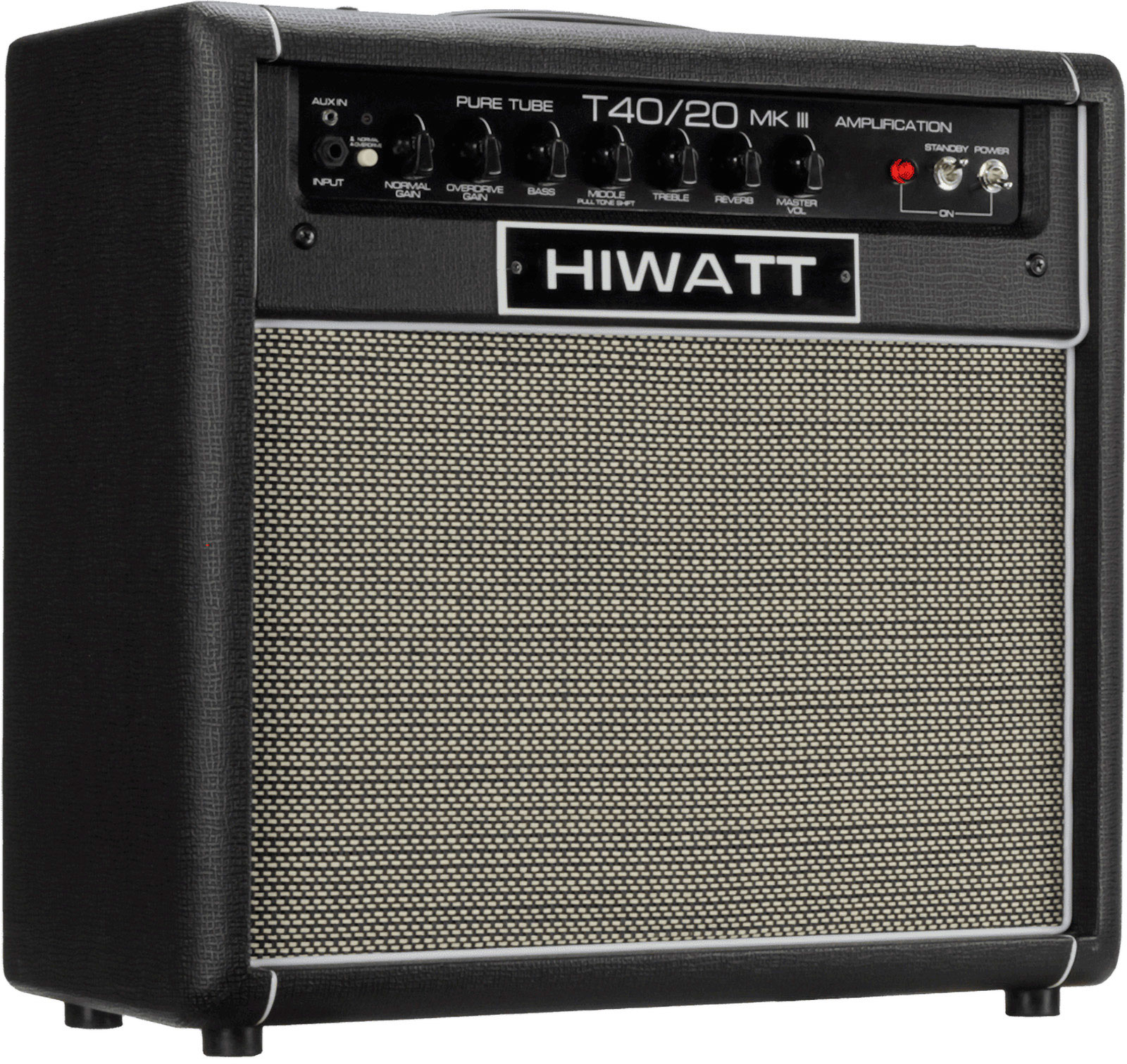 Hiwatt T40/20 Combo 1x12 Tube 20/40w El84 Reverb - Combo voor elektrische gitaar - Variation 1