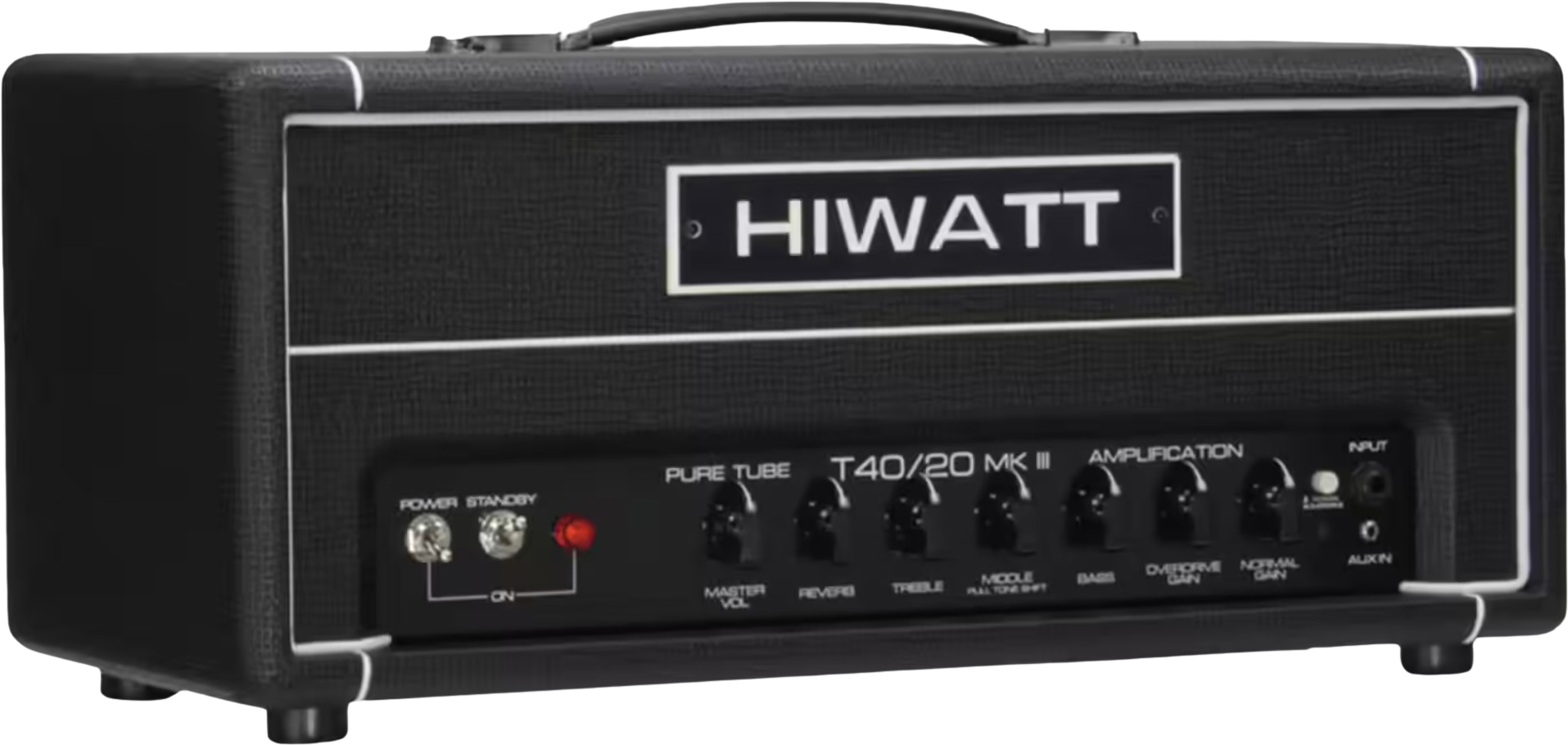 Hiwatt T40/20 Head Tube 20/40w El84 Reverb - Gitaarversterker top - Variation 1