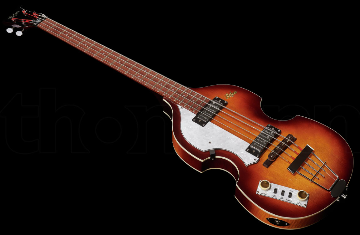 Hofner Violin Bass Ignition Se Lh Gaucher Jat - Sunburst - Hollow body elektrische bas - Variation 1