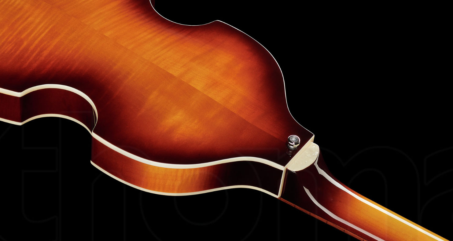 Hofner Violin Bass Ignition Se Lh Gaucher Jat - Sunburst - Hollow body elektrische bas - Variation 2