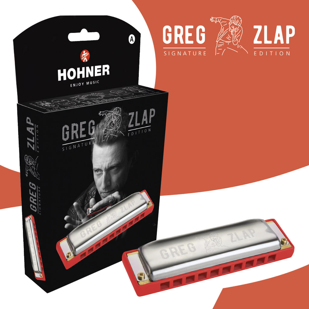 Hohner 563/10 Greg Zlap Signature A - Chromatische harmonica - Variation 1