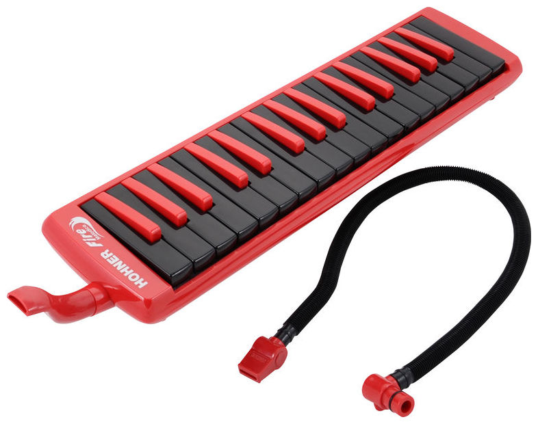 Hohner C943274 Melodica Fire 32 Rouge Noir - Melodica - Variation 2