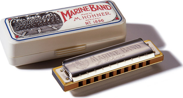 Hohner 1896/20 Harmo Marine Band 10 Tr G - Chromatische harmonica - Main picture