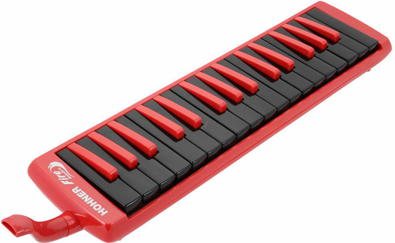 Hohner C943274 Melodica Fire 32 Rouge Noir - Melodica - Main picture