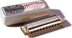 Chromatische harmonica Hohner Marine Band 1896-20 en Fa