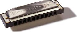 Chromatische harmonica Hohner Standard Special 20 - en Ré