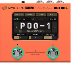 Simulatie van gitaarversterkermodellering Hotone Ampero Mini Orange