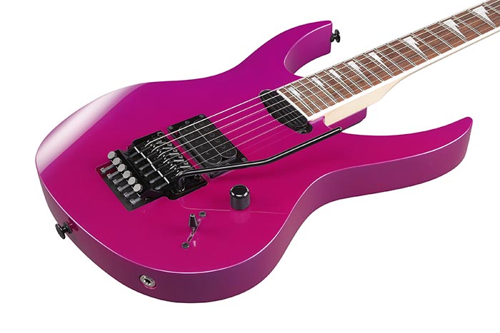 Ibanez 540piii Pn Genesis Ltd Jap Hst Fr Rw - Purple Neon - Metal elektrische gitaar - Variation 2