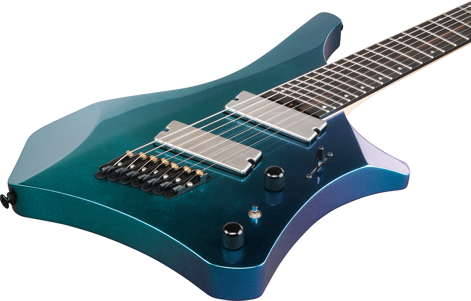Ibanez A527 Nsh Alpha 7c Multiscale 2h Fishman Fluence Eb - Nebula Shift - Metal elektrische gitaar - Variation 2