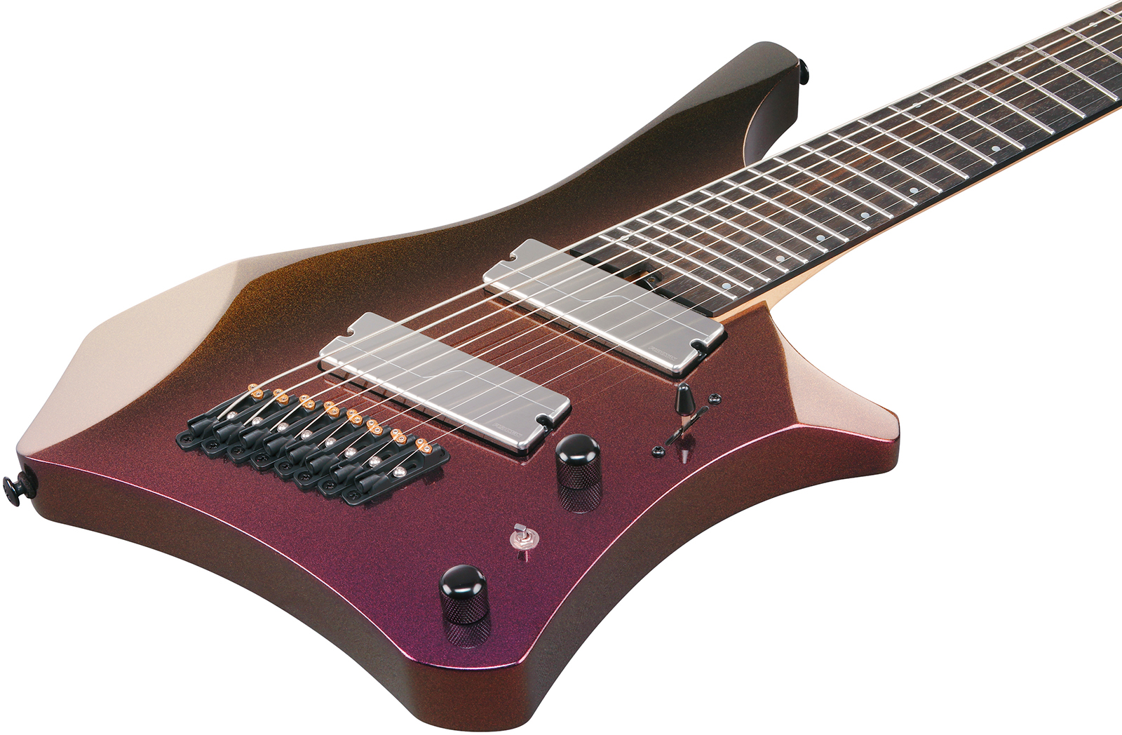 Ibanez A528 Cmg Alpha 8c Multiscale 2h Fishman Fluence Eb - Coral Mirage - Multi-scale gitaar - Variation 2