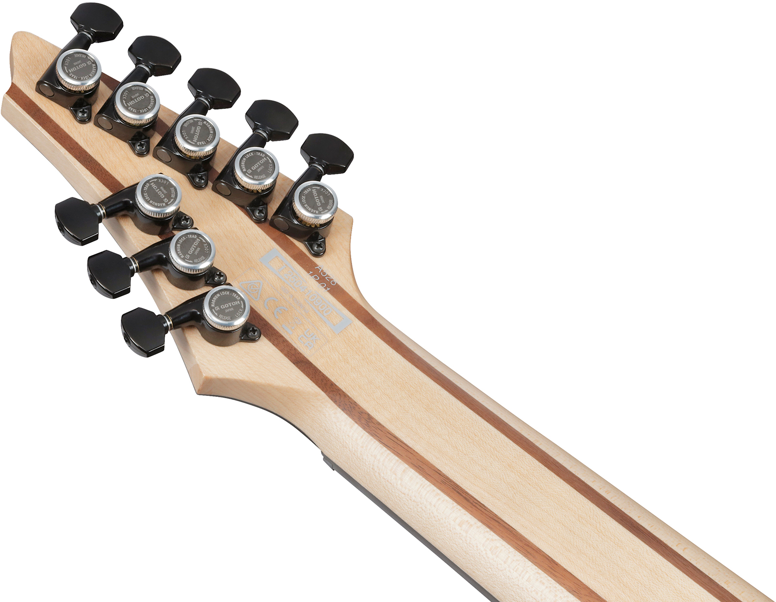 Ibanez A528 Cmg Alpha 8c Multiscale 2h Fishman Fluence Eb - Coral Mirage - Multi-scale gitaar - Variation 4