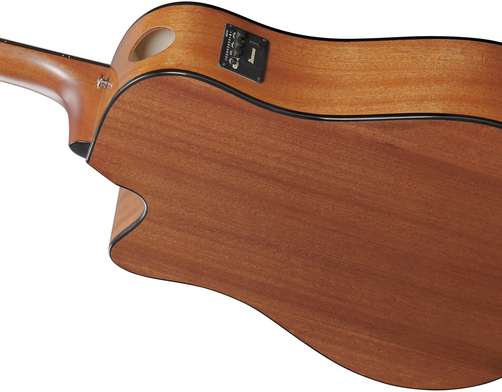 Ibanez Aad51ce Nt Advanced Dreadnought Cw Epicea Sapele Pur - Natural - Folk gitaar - Variation 4