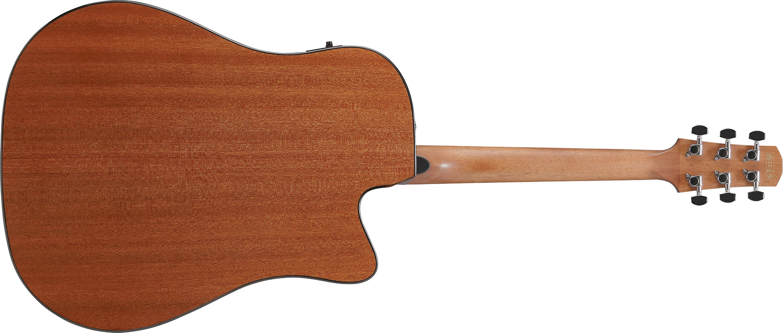 Ibanez Aad51lce Dvs Lh Advanced Dreadnought Cw Gaucher Epicea Sapele Pur - Dark Violin Sunburst - Folk gitaar - Variation 1