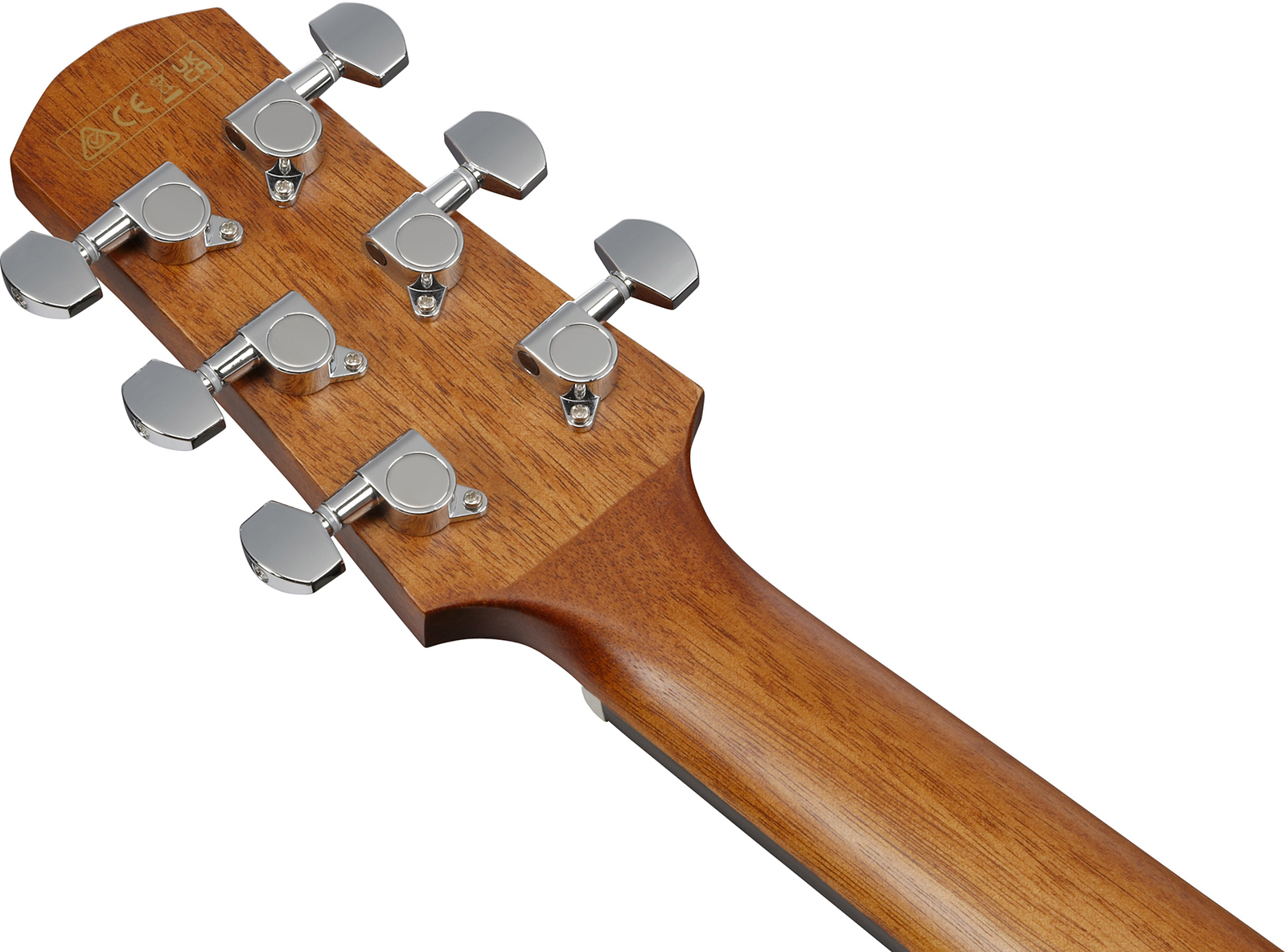 Ibanez Aad70ce Tbn Advanced Dreadnought Cw Epicea Ebene Pur - Transparent Charcoal Burst - Folk gitaar - Variation 6