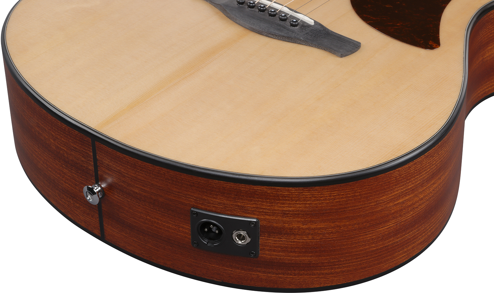 Ibanez Aam300ce Nt Advanced Auditorium Cw Epicea Acajou Eb - Natural - Folk gitaar - Variation 4