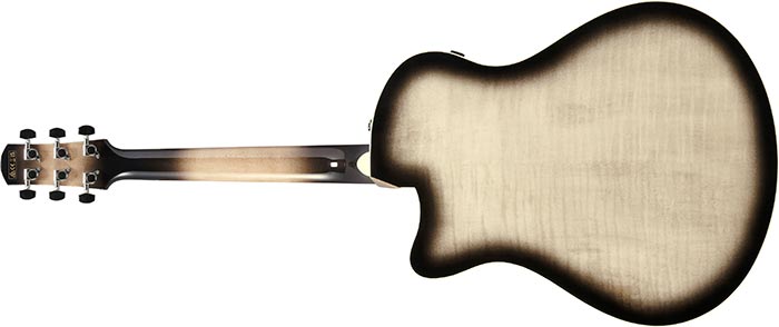 Ibanez Aam370m1ce Tpa Advanced Auditorium Epicea Erable Rw - Transparent Panda - Folk gitaar - Variation 1