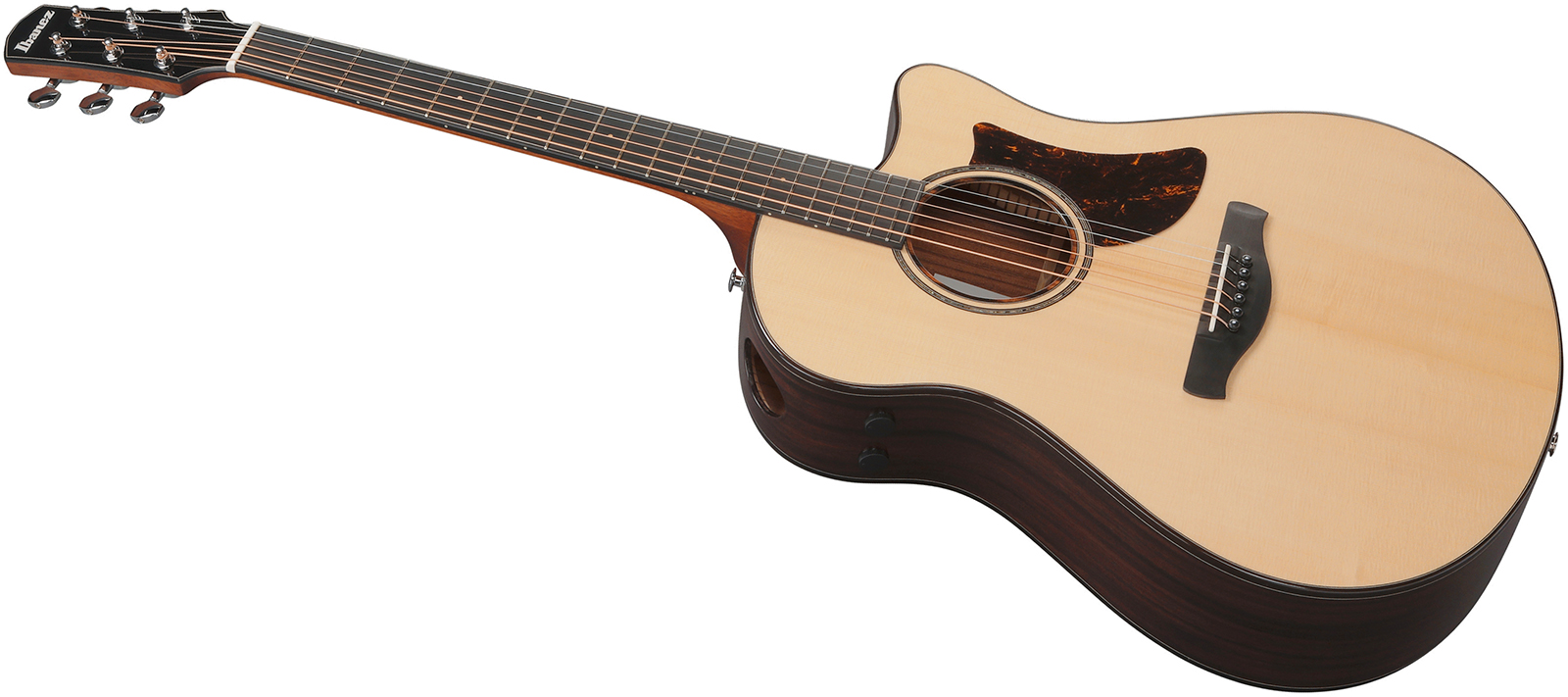Ibanez Aam380ce Nt Advanced Auditorium Cw Epicea Palissandre Eb - Natural - Folk gitaar - Variation 2