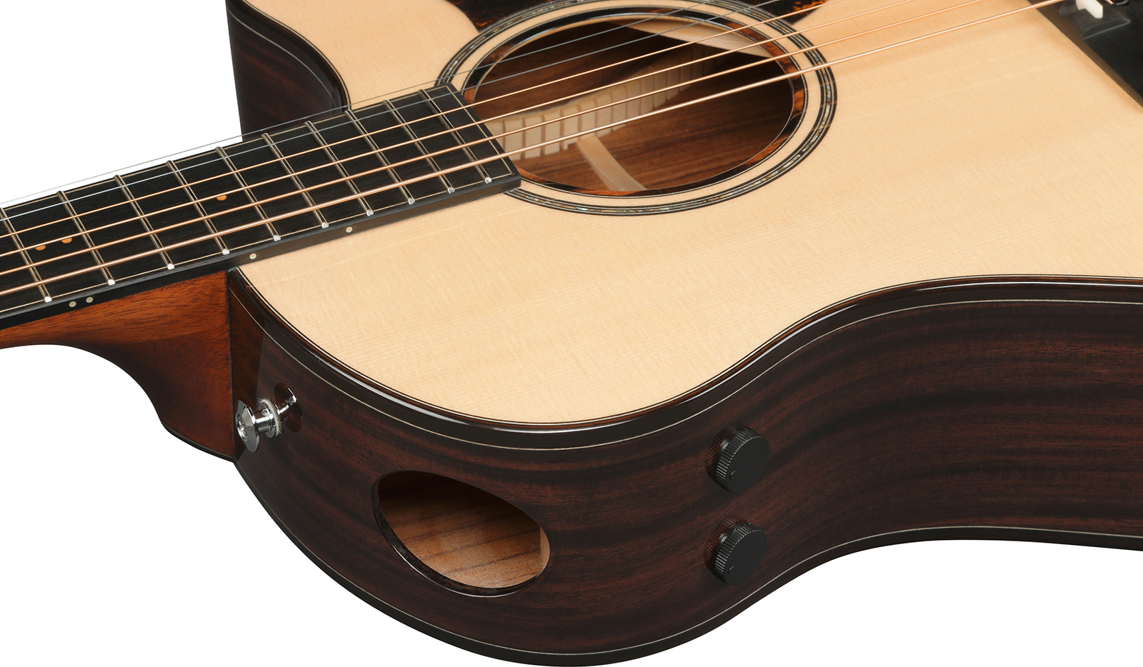 Ibanez Aam380ce Nt Advanced Auditorium Cw Epicea Palissandre Eb - Natural - Folk gitaar - Variation 4