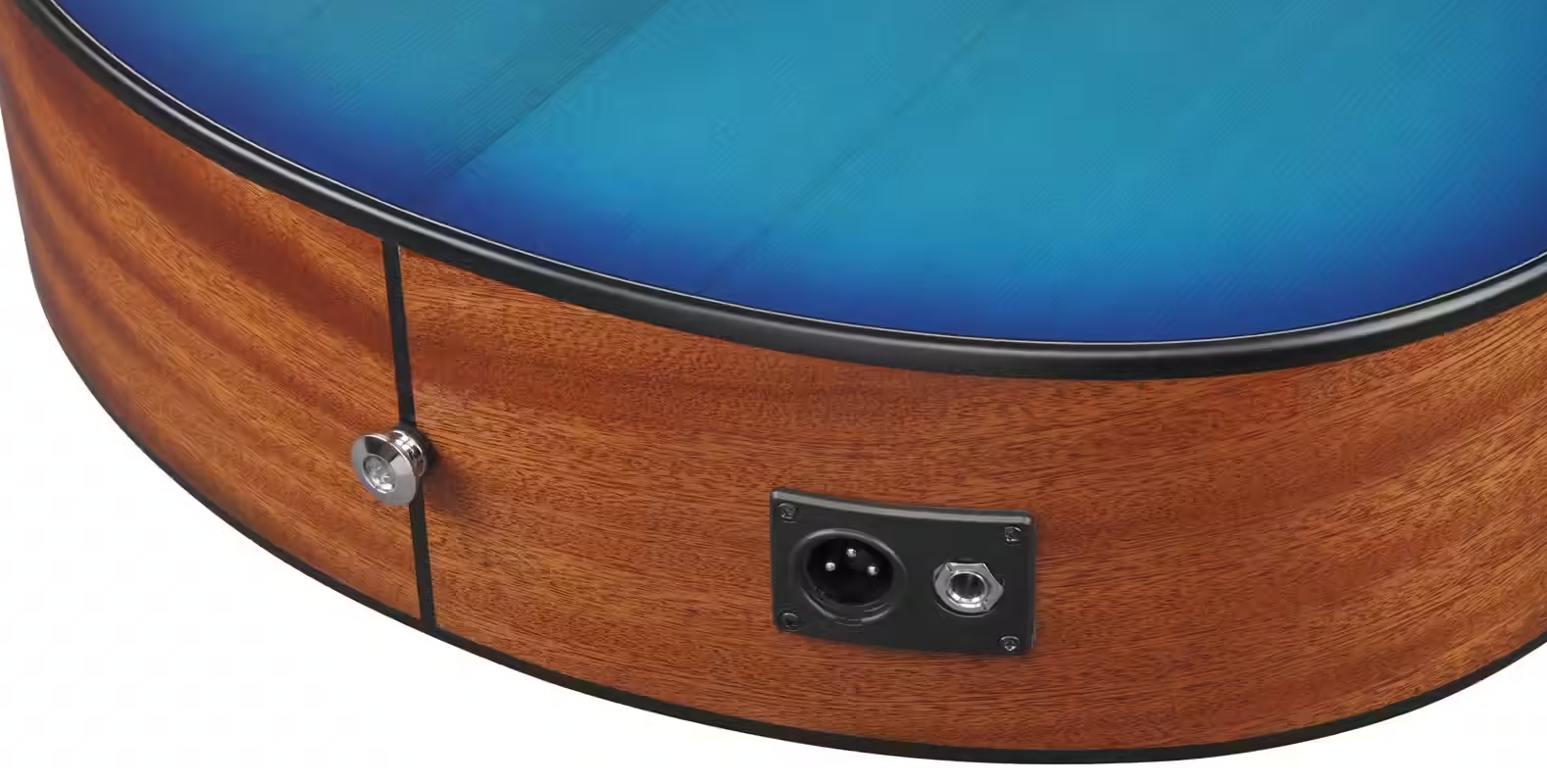 Ibanez Aam50ce Sbo Advanced Auditorium Cw Epicea Sapele Pur - Sapphire Blue Burst Open Pore - Folk gitaar - Variation 3