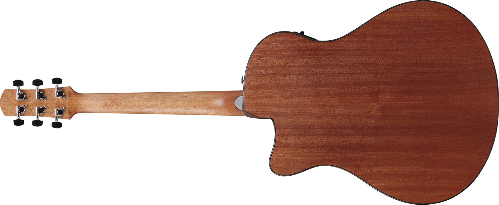 Ibanez Aam54ce Opn Auditorium Cw Tout Sapele Pur - Open Pore Natural - Folk gitaar - Variation 1