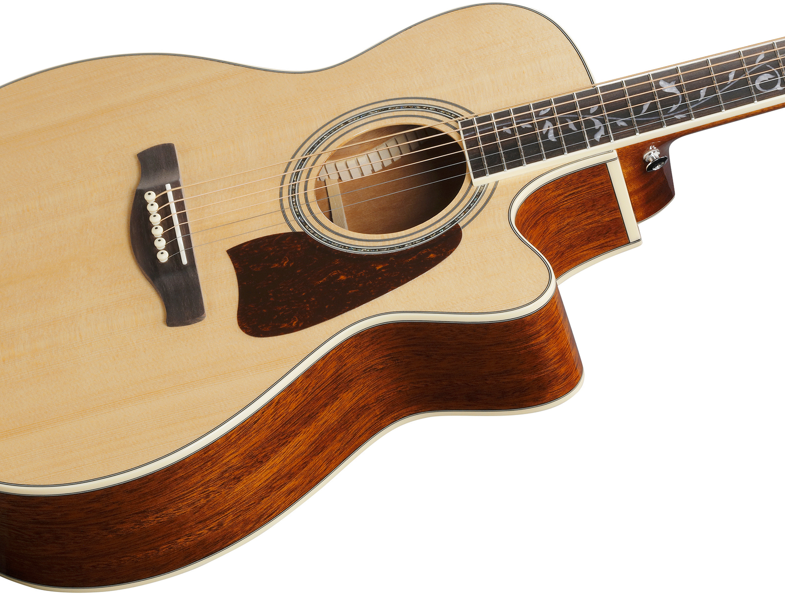 Ibanez Ac390ce Nt Artwood Concert Cw Epicea Acajou Rw - Natural - Folk gitaar - Variation 2